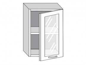 1.50.3 Шкаф настенный (h=720) на 500мм с 1-ой стекл. дверцей в Нижней Салде - nizhnyaya-salda.magazinmebel.ru | фото