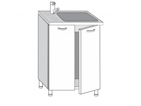 2.60.2м Шкаф-стол на 600мм под врезную мойку с 2-мя дверцами в Нижней Салде - nizhnyaya-salda.magazinmebel.ru | фото