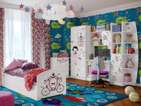 Детская комната Юниор-2 Принцесса в Нижней Салде - nizhnyaya-salda.magazinmebel.ru | фото
