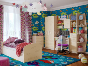 Детская комната Юниор-2 Ваниль в Нижней Салде - nizhnyaya-salda.magazinmebel.ru | фото