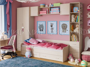 Детская комната Вега 1 Дуб беленый в Нижней Салде - nizhnyaya-salda.magazinmebel.ru | фото - изображение 1