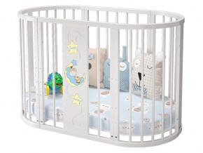 Детская кроватка белая Эстель в Нижней Салде - nizhnyaya-salda.magazinmebel.ru | фото