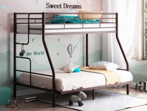 Двухъярусная кровать Гранада-3 140 коричневый в Нижней Салде - nizhnyaya-salda.magazinmebel.ru | фото