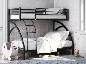 Двухъярусная кровать Виньола 2 Черная в Нижней Салде - nizhnyaya-salda.magazinmebel.ru | фото - изображение 1