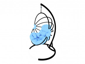Кокон Веер без ротанга голубая подушка в Нижней Салде - nizhnyaya-salda.magazinmebel.ru | фото
