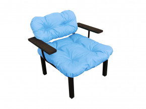 Кресло Дачное голубая подушка в Нижней Салде - nizhnyaya-salda.magazinmebel.ru | фото - изображение 1