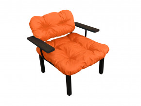 Кресло Дачное оранжевая подушка в Нижней Салде - nizhnyaya-salda.magazinmebel.ru | фото - изображение 1