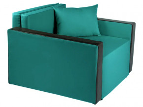 Кресло-кровать Милена с подлокотниками рогожка emerald в Нижней Салде - nizhnyaya-salda.magazinmebel.ru | фото