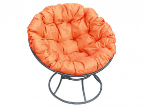 Кресло Папасан без ротанга оранжевая подушка в Нижней Салде - nizhnyaya-salda.magazinmebel.ru | фото - изображение 1