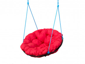 Кресло Папасан подвесное красная подушка в Нижней Салде - nizhnyaya-salda.magazinmebel.ru | фото - изображение 1