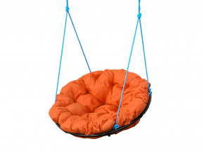 Кресло Папасан подвесное оранжевая подушка в Нижней Салде - nizhnyaya-salda.magazinmebel.ru | фото - изображение 1