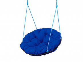 Кресло Папасан подвесное синяя подушка в Нижней Салде - nizhnyaya-salda.magazinmebel.ru | фото