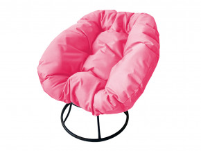 Кресло Пончик без ротанга розовая подушка в Нижней Салде - nizhnyaya-salda.magazinmebel.ru | фото - изображение 1