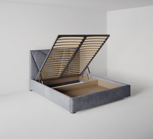 Кровать Геометрия 1.2 м с подъемным механизмом в Нижней Салде - nizhnyaya-salda.magazinmebel.ru | фото - изображение 3