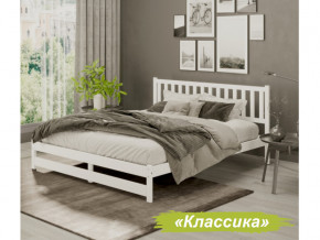 Кровать 2-х спальная Аист-8 Классика белый 1200х2000 мм в Нижней Салде - nizhnyaya-salda.magazinmebel.ru | фото