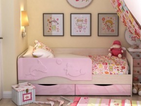 Кровать детская Алиса КР 812 розовая 1600 в Нижней Салде - nizhnyaya-salda.magazinmebel.ru | фото - изображение 1