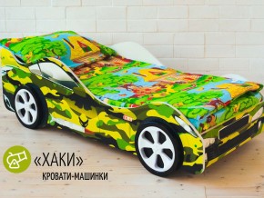 Кровать детская машина Хаки в Нижней Салде - nizhnyaya-salda.magazinmebel.ru | фото - изображение 2