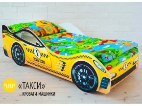 Кровать детская машина Такси в Нижней Салде - nizhnyaya-salda.magazinmebel.ru | фото - изображение 1