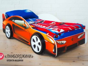Кровать детская машинка Ламборджини в Нижней Салде - nizhnyaya-salda.magazinmebel.ru | фото - изображение 2