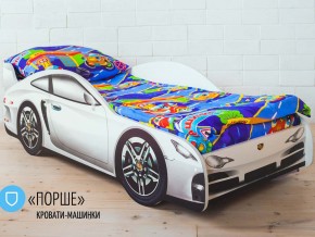 Кровать детская машинка Порше в Нижней Салде - nizhnyaya-salda.magazinmebel.ru | фото - изображение 1