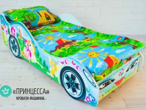 Кровать детская машинка Принцесса в Нижней Салде - nizhnyaya-salda.magazinmebel.ru | фото - изображение 1
