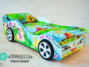 Кровать детская машинка Принцесса в Нижней Салде - nizhnyaya-salda.magazinmebel.ru | фото - изображение 2
