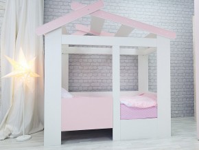 Кровать детская Теремок без ящика розовая в Нижней Салде - nizhnyaya-salda.magazinmebel.ru | фото - изображение 1