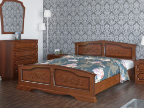 Кровать Елена 1400 Орех в Нижней Салде - nizhnyaya-salda.magazinmebel.ru | фото - изображение 2
