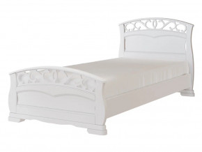 Кровать Грация-1 900 Белый античный в Нижней Салде - nizhnyaya-salda.magazinmebel.ru | фото