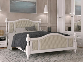 Кровать Жасмин 1400 Белый античный в Нижней Салде - nizhnyaya-salda.magazinmebel.ru | фото - изображение 1