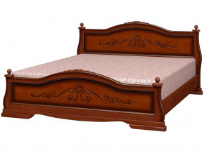 Кровать Карина-1 1400 Орех в Нижней Салде - nizhnyaya-salda.magazinmebel.ru | фото - изображение 1