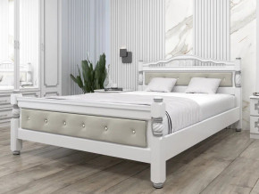 Кровать Карина-11 1600 Белый жемчуг в Нижней Салде - nizhnyaya-salda.magazinmebel.ru | фото - изображение 1