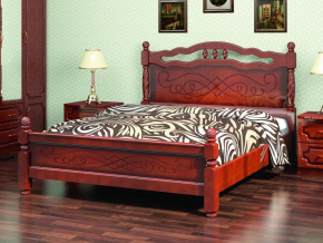 Кровать Карина-15 1600 Орех в Нижней Салде - nizhnyaya-salda.magazinmebel.ru | фото - изображение 1