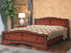 Кровать Карина-6 1200 Орех в Нижней Салде - nizhnyaya-salda.magazinmebel.ru | фото