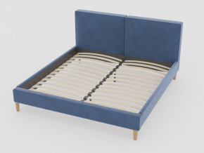Кровать Линси 1200 синий в Нижней Салде - nizhnyaya-salda.magazinmebel.ru | фото - изображение 1