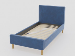 Кровать Линси 900 синий в Нижней Салде - nizhnyaya-salda.magazinmebel.ru | фото - изображение 1