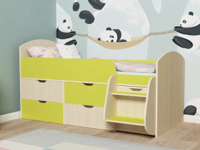 Кровать Малыш-7 Дуб-лайм в Нижней Салде - nizhnyaya-salda.magazinmebel.ru | фото - изображение 1