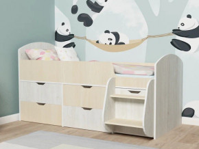Кровать Малыш-7 Винтербер-Дуб в Нижней Салде - nizhnyaya-salda.magazinmebel.ru | фото - изображение 1