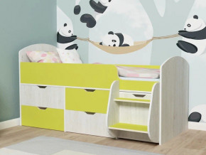 Кровать Малыш-7 Винтербер-Лайм в Нижней Салде - nizhnyaya-salda.magazinmebel.ru | фото - изображение 1