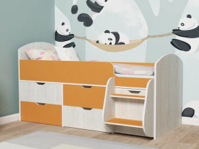 Кровать Малыш-7 Винтербер-Оранжевый в Нижней Салде - nizhnyaya-salda.magazinmebel.ru | фото - изображение 1