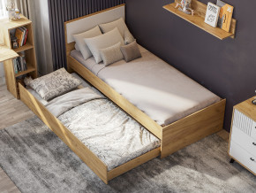 Кровать одинарная Милан выкатная с настилом в Нижней Салде - nizhnyaya-salda.magazinmebel.ru | фото - изображение 1