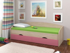 Кровать Соня 2 сонома-розовый в Нижней Салде - nizhnyaya-salda.magazinmebel.ru | фото