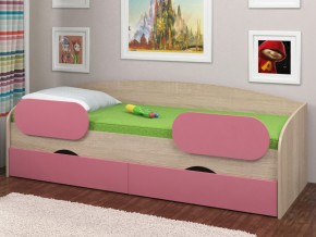 Кровать Соня 2 сонома-розовый в Нижней Салде - nizhnyaya-salda.magazinmebel.ru | фото - изображение 2