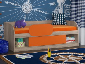 Кровать Соня 4 сонома-оранжевый в Нижней Салде - nizhnyaya-salda.magazinmebel.ru | фото - изображение 3