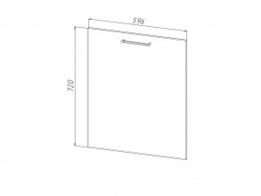 П 60 Комплект для посудомоечной машины 600 мм (цоколь + фасад) ЛДСП в Нижней Салде - nizhnyaya-salda.magazinmebel.ru | фото