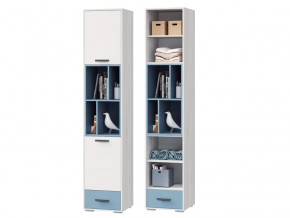 Шкаф для книг с 2 дверками и 1 ящиком Стич в Нижней Салде - nizhnyaya-salda.magazinmebel.ru | фото - изображение 1