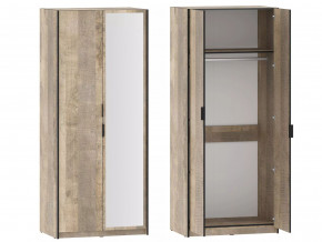 Шкаф для одежды Фолк НМ 014.03 фасад с зеркалом в Нижней Салде - nizhnyaya-salda.magazinmebel.ru | фото