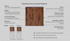 Спальня Индиана Дуб Саттер в Нижней Салде - nizhnyaya-salda.magazinmebel.ru | фото - изображение 2