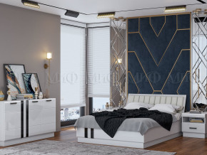 Спальня Магнолия белая в Нижней Салде - nizhnyaya-salda.magazinmebel.ru | фото