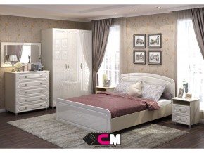 Спальня Виктория МДФ с большим комодом в Нижней Салде - nizhnyaya-salda.magazinmebel.ru | фото - изображение 1